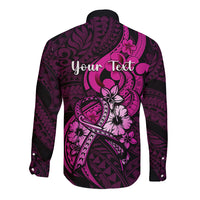 personalised-polynesia-breast-cancer-awareness-long-sleeve-button-shirt-think-pink-polynesian-ribbon-black-version