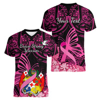 presonalised-tonga-breast-cancer-awareness-women-v-neck-t-shirt-pink-ribbon-brave-strong-warrior-tongan-ngatu-pattern