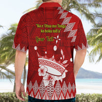 Personalised Tonga King Tupou I Day Hawaiian Shirt Tongan Ngatu Pattern With Crown LT14 - Polynesian Pride