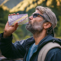 Purple Palaka Hawaii Leis 4 in 1 Can Cooler Tumbler Hawaiian-plaid Elegant Tropical Vibes - Polynesian Pride