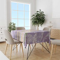 Purple Palaka Hawaii Leis Tablecloth Hawaiian-plaid Elegant Tropical Vibes LT14 - Polynesian Pride