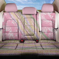 Pink Palaka Hawaii Leis Back Car Seat Cover Hawaiian-plaid Elegant Tropical Vibes LT14 One Size Pink - Polynesian Pride