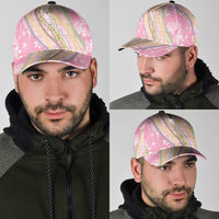 Pink Palaka Hawaii Leis Classic Cap Hawaiian-plaid Elegant Tropical Vibes - Polynesian Pride
