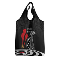 New Zealand Darts Grocery Bag Aotearoa Maori Fern Bring It On