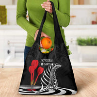 New Zealand Darts Grocery Bag Aotearoa Maori Fern Bring It On