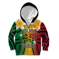 Vanuatu Independence Day Kid Hoodie Long God Yumi Stanap Happy 45th Anniversary LT14