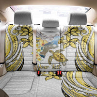 Personalised Aloha Hawaii Niihau Island Back Car Seat Cover Forbidden Isle Map Shell Lei LT14 - Polynesian Pride