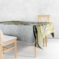 Personalised Aloha Hawaii Niihau Island Tablecloth Forbidden Isle Map Shell Lei