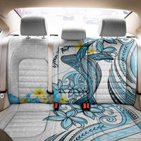 Personalised Aloha Hawaii Kahoolawe Island Back Car Seat Cover Target Isle Map With Humpback Whale LT14 - Polynesian Pride