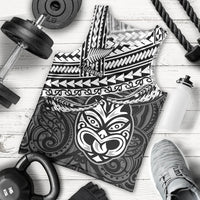 Personalised Matariki New Zealand Men Tank Top Maori New Year Tiki Black Version LT14