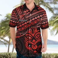 Matariki New Zealand Hawaiian Shirt Maori New Year Tiki Red Version LT14 - Polynesian Pride