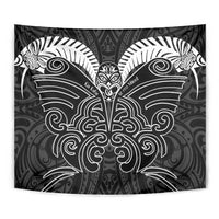 Kia Kaha Te Reo Maori Tapestry Aotearoa Hei Tiki With Hongi