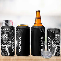 New Zealand Silver Fern Rugby 4 in 1 Can Cooler Tumbler All Black Koru Maori