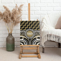 Aotearoa Waikato Tainui Canvas Wall Art Maori Iwi Poutama Puhoro Tattoo LT14 - Polynesian Pride