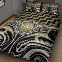 Aotearoa Waikato Tainui Quilt Bed Set Maori Iwi Poutama Puhoro Tattoo LT14 - Polynesian Pride