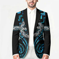 Aotearoa Ngati Kahungunu Personalised Blazer Maori Iwi Poutama Puhoro Tattoo LT14 - Polynesian Pride
