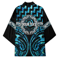 Aotearoa Ngati Kahungunu Personalised Kimono Maori Iwi Poutama Puhoro Tattoo LT14 - Polynesian Pride