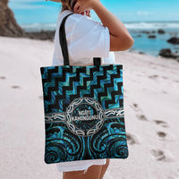 Aotearoa Ngati Kahungunu Tote Bag Maori Iwi Poutama Puhoro Tattoo LT14 - Polynesian Pride