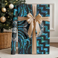Aotearoa Ngati Kahungunu Wrapping Paper Maori Iwi Poutama Puhoro Tattoo LT14 - Polynesian Pride