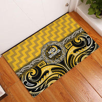 Aotearoa Ngati Whatua Rubber Doormat Maori Iwi Poutama Puhoro Tattoo LT14 - Polynesian Pride