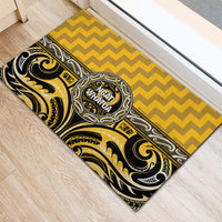 Aotearoa Ngati Whatua Rubber Doormat Maori Iwi Poutama Puhoro Tattoo LT14 - Polynesian Pride
