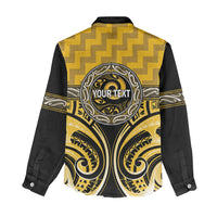 Aotearoa Ngati Whatua Personalised Women Casual Shirt Maori Iwi Poutama Puhoro Tattoo LT14 - Polynesian Pride