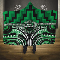 Aotearoa Ngati Maniapoto Hooded Blanket Maori Iwi Poutama Puhoro Tattoo LT14 - Polynesian Pride
