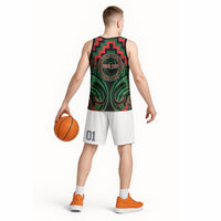 Aotearoa Ngai Tuhoe Personalised Basketball Jersey Maori Iwi Poutama Puhoro Tattoo LT14 - Polynesian Pride