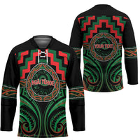 Aotearoa Ngai Tuhoe Personalised Hockey Jersey Maori Iwi Poutama Puhoro Tattoo LT14 - Polynesian Pride