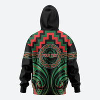 Aotearoa Ngai Tuhoe Personalised Hoodie Maori Iwi Poutama Puhoro Tattoo