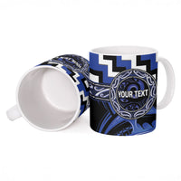 Aotearoa Ngati Tuwharetoa Personalised Ceramic Mug Maori Iwi Poutama Puhoro Tattoo LT14 - Polynesian Pride