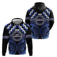 Aotearoa Ngati Tuwharetoa Personalised Hoodie Maori Iwi Poutama Puhoro Tattoo