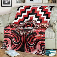 Aotearoa Te Arawa Blanket Maori Iwi Poutama Puhoro Tattoo LT14 - Polynesian Pride