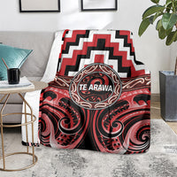 Aotearoa Te Arawa Blanket Maori Iwi Poutama Puhoro Tattoo LT14 - Polynesian Pride