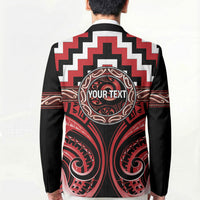 Aotearoa Te Arawa Personalised Blazer Maori Iwi Poutama Puhoro Tattoo LT14 - Polynesian Pride