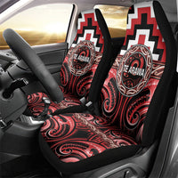 Aotearoa Te Arawa Car Seat Cover Maori Iwi Poutama Puhoro Tattoo LT14 - Polynesian Pride