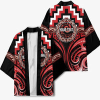 Aotearoa Te Arawa Personalised Kimono Maori Iwi Poutama Puhoro Tattoo LT14 - Polynesian Pride