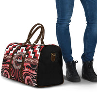 Aotearoa Te Arawa Travel Bag Maori Iwi Poutama Puhoro Tattoo LT14 - Polynesian Pride