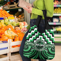 Aotearoa Ngai Tahu Grocery Bag Maori Iwi Poutama Puhoro Tattoo LT14 - Polynesian Pride