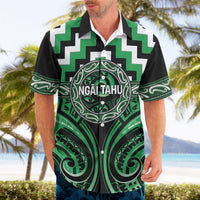 Aotearoa Ngai Tahu Personalised Hawaiian Shirt Maori Iwi Poutama Puhoro Tattoo LT14 - Polynesian Pride