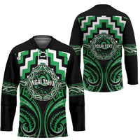 Aotearoa Ngai Tahu Personalised Hockey Jersey Maori Iwi Poutama Puhoro Tattoo LT14 - Polynesian Pride