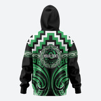 Aotearoa Ngai Tahu Personalised Hoodie Maori Iwi Poutama Puhoro Tattoo