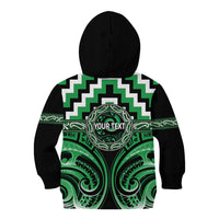 Aotearoa Ngai Tahu Personalised Kid Hoodie Maori Iwi Poutama Puhoro Tattoo LT14 - Polynesian Pride