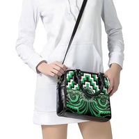 Aotearoa Ngai Tahu Shoulder Handbag Maori Iwi Poutama Puhoro Tattoo LT14 - Polynesian Pride