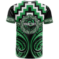 Aotearoa Ngai Tahu Personalised T Shirt Maori Iwi Poutama Puhoro Tattoo