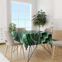 Aotearoa Ngai Tahu Tablecloth Maori Iwi Poutama Puhoro Tattoo LT14 - Polynesian Pride