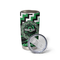 Aotearoa Ngai Tahu Personalised Tumbler Cup Maori Iwi Poutama Puhoro Tattoo LT14 - Polynesian Pride
