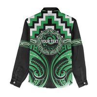 Aotearoa Ngai Tahu Personalised Women Casual Shirt Maori Iwi Poutama Puhoro Tattoo LT14 - Polynesian Pride