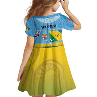 Personalised Malampa Fiji Day Family Matching Tank Maxi Dress and Hawaiian Shirt 10 October Fijian Tapa Flag Style LT14 - Polynesian Pride