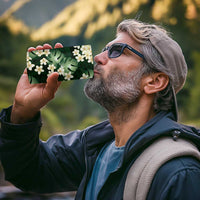 Green Tropical Hawaii 4 in 1 Can Cooler Tumbler Seamless Monstera Plumeria Hawaiian Pattern - Polynesian Pride